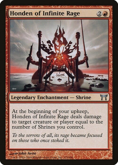 Honden of Infinite Rage Card Front