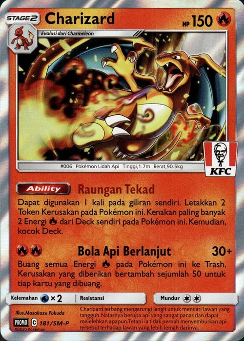 Charizard Card Front