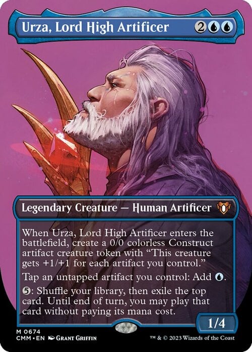 Urza, Lord High Artificer Card Front