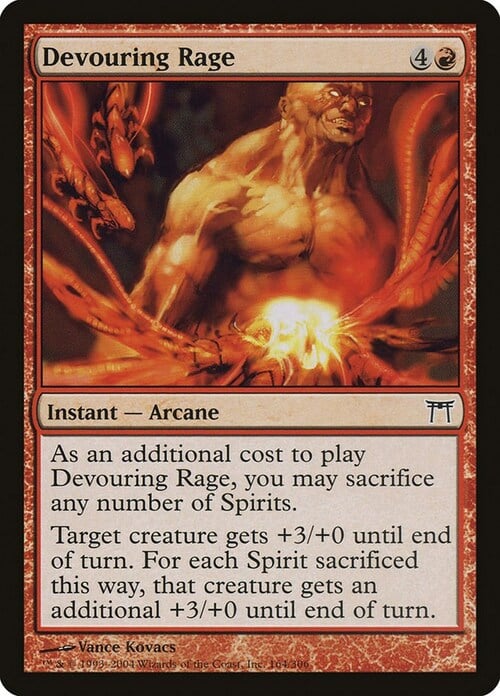 Devouring Rage Card Front