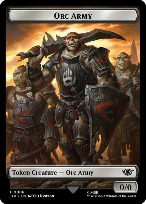 Orc Army // Food Card Front