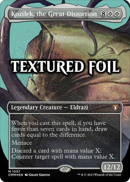Kozilek, the Great Distortion Card Front