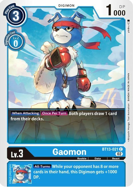 Gaomon Card Front