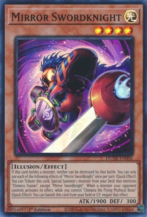 Mirror Swordknight Card Front