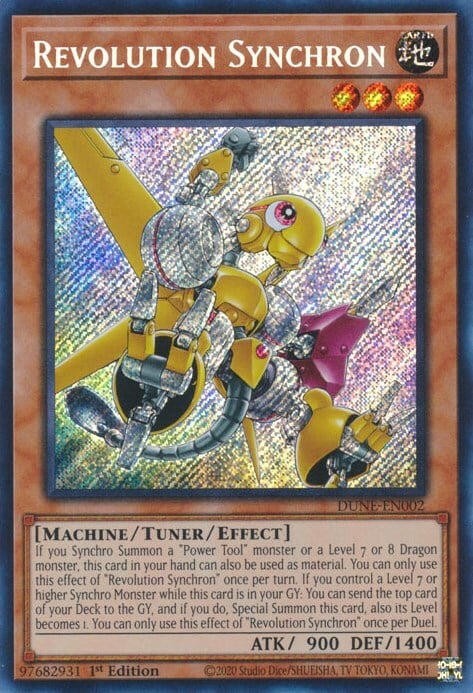 Revolution Synchron Card Front
