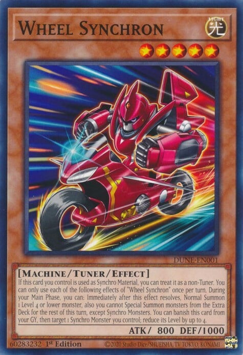 Wheel Synchron Card Front