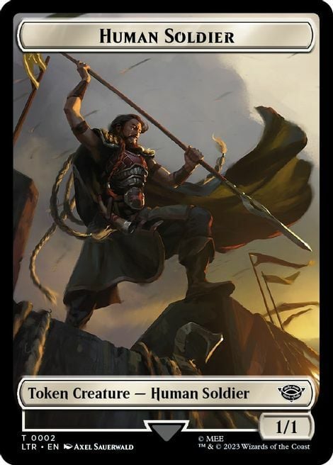 Human Soldier Card Front