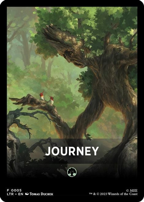 Journey Theme Card Card Front