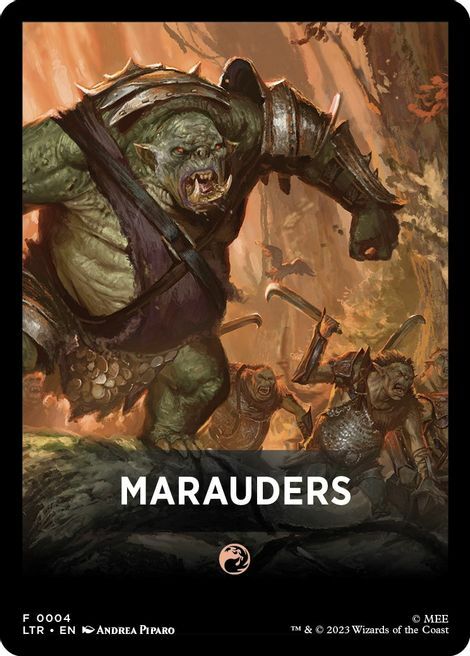 Marauders Theme Card Card Front