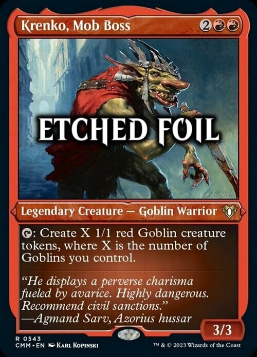 Krenko, Mob Boss Card Front