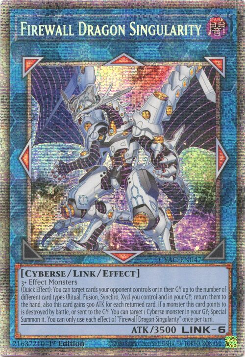 Firewall Dragon Singularity Card Front