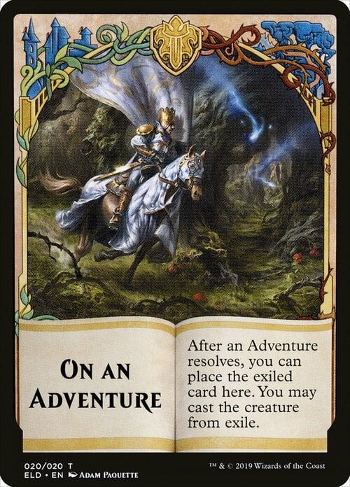 On an Adventure // On an Adventure Card Front