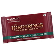 The Lord of the Rings: Tales of Middle-earth | "Realms & Relics" Box Topper Booster