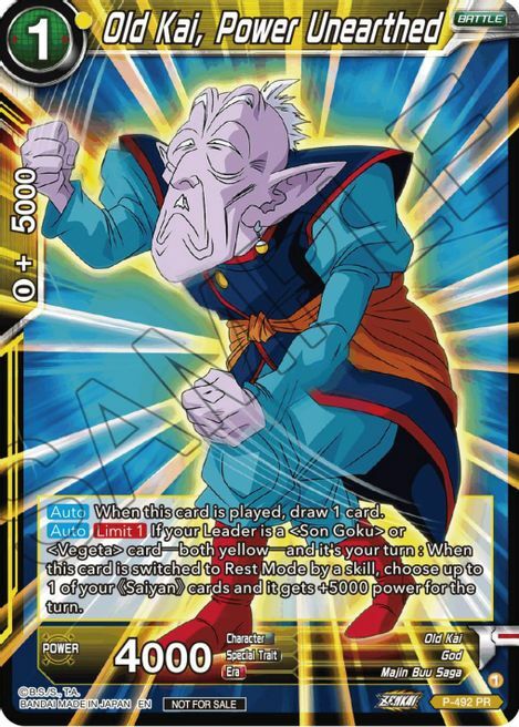 Old Kai, Power Unearthed Card Front