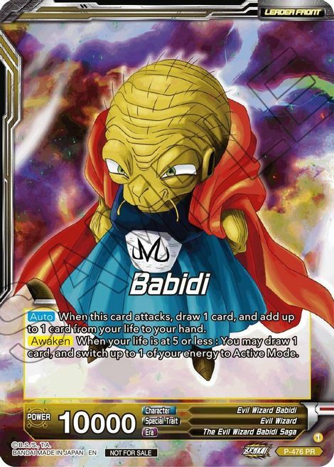 Babidi // Babidi, Insidious Reckoning Frente