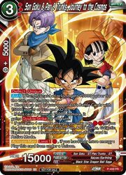 Son Goku & Pan & Trunks, Journey to the Cosmos