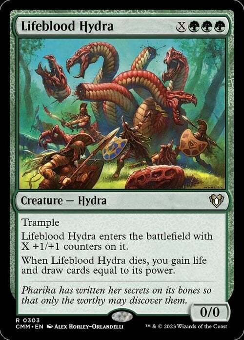 Lifeblood Hydra Card Front