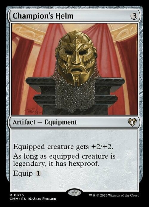 Champion's Helm Card Front