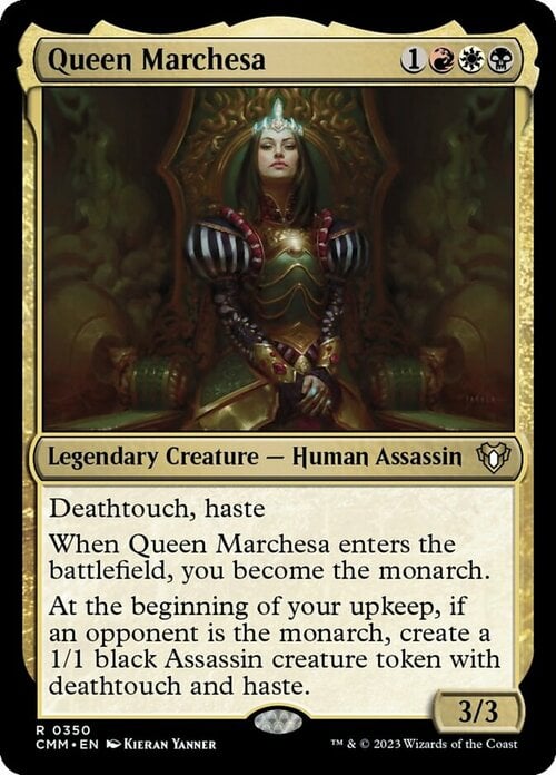 Queen Marchesa Card Front