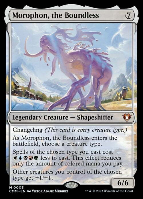 Morophon, the Boundless Card Front