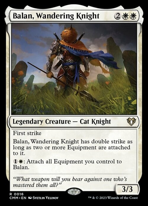 Balan, Wandering Knight Card Front