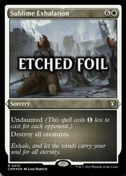 Sublime Exhalation · Etched Foil 475