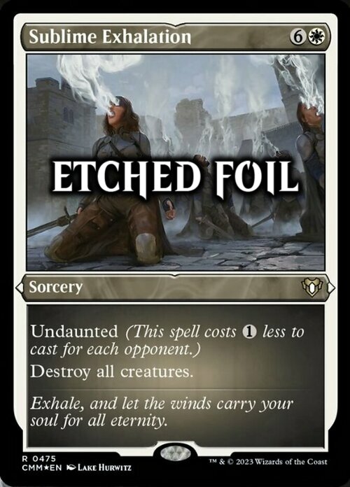 Sublime Exhalation Card Front