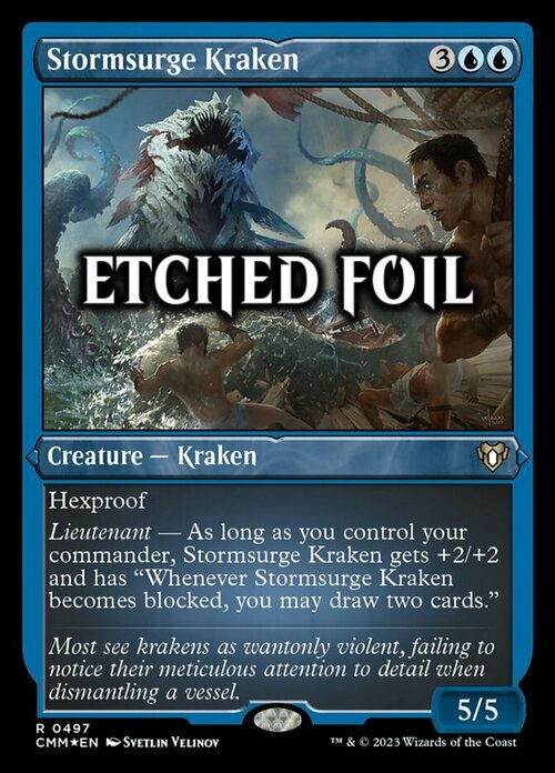 Stormsurge Kraken Card Front