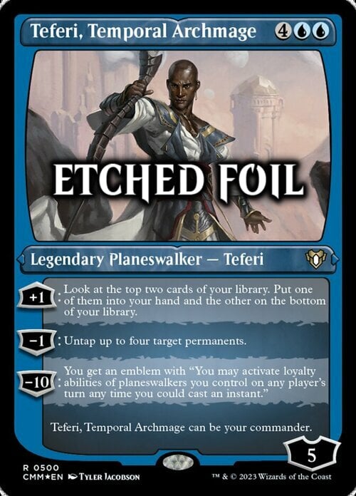Teferi, Temporal Archmage Card Front