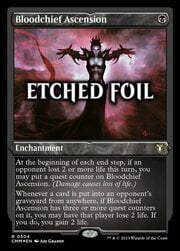 Bloodchief Ascension · Etched Foil 504