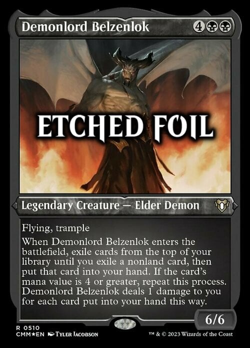 Belzenlok, Signore dei Demoni Card Front