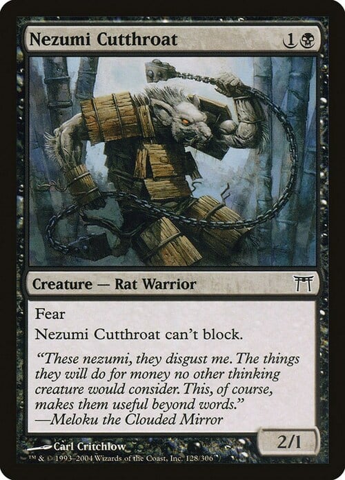 Nezumi Cutthroat Card Front
