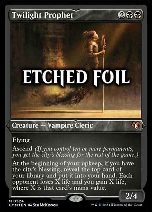 Twilight Prophet Card Front