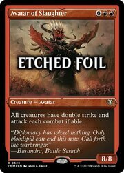 Avatar of Slaughter · Etched Foil 529