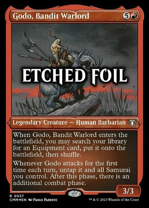 Godo, Bandit Warlord Card Front
