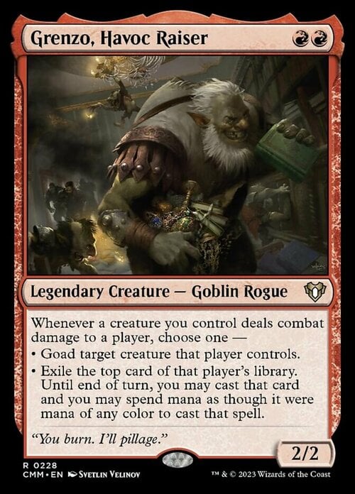 Grenzo, Havoc Raiser Card Front