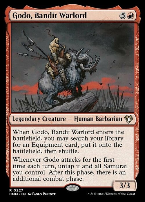 Godo, Bandit Warlord Card Front