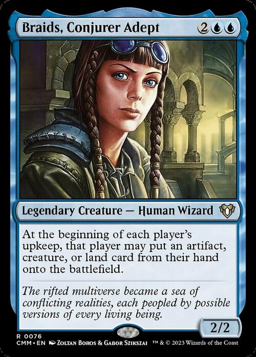 Braids, Conjurer Adept Card Front