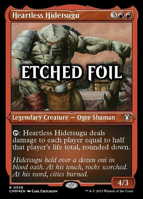 Heartless Hidetsugu Card Front