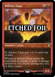 Inferno Titan · Etched Foil 541