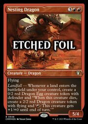 Nesting Dragon · Etched Foil 546