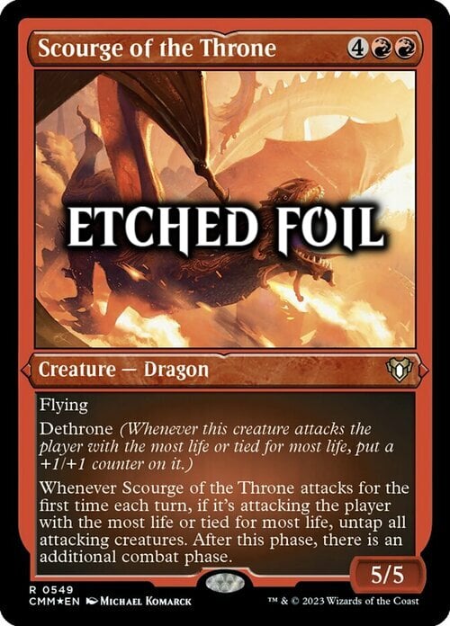 Scourge of the Throne Card Front