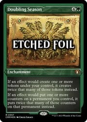 Doubling Season · Etched Foil 557