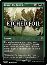 Ezuri's Predation · Etched Foil 558
