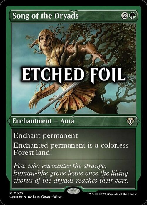 Song of the Dryads Card Front