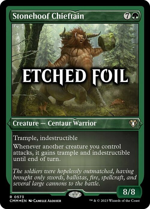 Stonehoof Chieftain Card Front