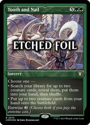 Tooth and Nail · Etched Foil 574