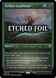Verdant Confluence · Etched Foil 575