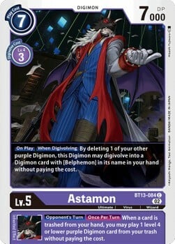 Astamon Card Front