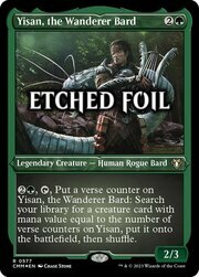 Yisan, the Wanderer Bard · Etched Foil 577